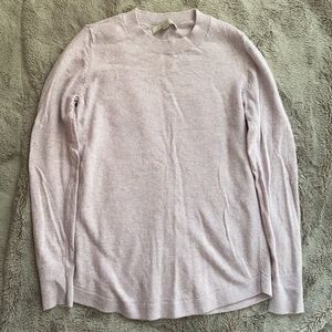 LOFT Lilac Crew Neck Sweater